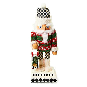 NEW Mackenzie Childs COZY CHRISTMAS Nutcracker Figurine